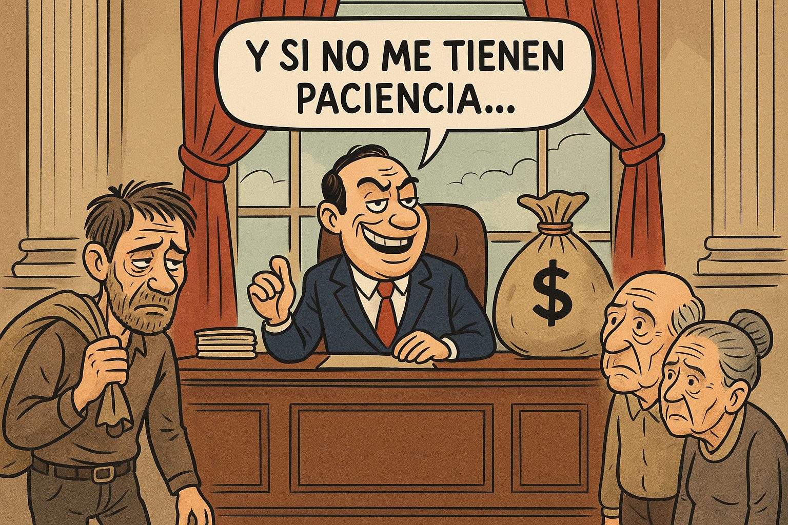 Y si no me tienen paciencia…